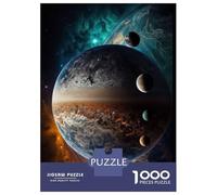 Puzzle pour Adultes 1000 Pièces Miss DJ Puzzle Casse-tête Jeu pour S'amuser en Famille Interaction Parent-Enfant 38x26cm/1000pcs