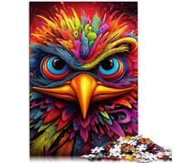 Puzzle pour Adultes 1000 pièces Moineau Animal Puzzle Casse-tête 26x38 cm avec Affiche Assortie et Feuille de Questions pour Adolescents de 14 Ans et Plus