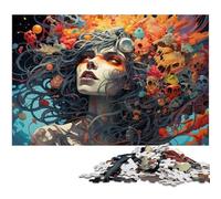 Puzzle pour Adultes 1000 pièces Monstre Fantastique Chaque pièce est Unique Jeu Familial Stimulant et Amusant 1000 pièces (38 x 26 cm)