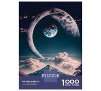 Puzzle pour Adultes 1000 Pièces Moonlight in Japanese Puzzles pour Adolescents, Jeu Manuel, Cadeaux pour Femmes, Cadeaux De Noël Et d'anniversaire 38x26cm/1000pcs