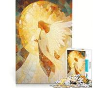 Puzzle pour Adultes 1000 pièces, mosaïque d'anges, Jeu Impossible, Passe-Temps idéal, Cadeau Unique pour Un Anniversaire ou Noël 38x52cm