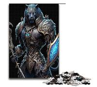 Puzzle pour Adultes 1000 pièces Motif Tigre mécanique en Bois Jeu Familial pour Noël ou Un Anniversaire 75 x 50 cm