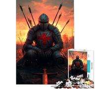 Puzzle pour Adultes 1000 pièces Mourir dans la Gloire Jeu Difficile et exigeant à réaliser soi-même Convient aux Personnes de 14 Ans et Plus 50x75cm