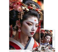 Puzzle pour Adultes 1000 pièces Murmures de Kyoto Puzzle 1000 pièces Jeu Pratique Cadeau pour Les Anniversaires pour s'amuser en Famille (38x26cm)