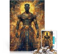 Puzzle pour Adultes 1000 pièces mythologie égyptienne Jouets éducatifs d'apprentissage Car C'est Un pour Toute la Famille 52x38cm