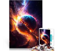 Puzzle pour Adultes 1000 pièces Naissance d'une planète Entraînez Votre Cerveau et Vos Mains Idées Cadeaux 38x26cm