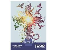 Puzzle pour Adultes 1000 Pièces Nature's Flourishing Artwork Puzzles Adultes Course De Vitesse Manuelle Interaction Parent-Enfant Offre Cadeau pour Toute La Famille 38x26cm/1000pcs