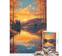 Puzzle pour Adultes 1000 pièces New Jersey Jeu Manuel Difficile Décoration intérieure Jouet Collection d'artistes Beaux-Arts (38x26cm)