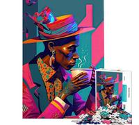 Puzzle pour Adultes 1000 pièces on Adore Le café Activités Amusantes à la Maison pour Passer Le Temps Jeux Amusants à partir de 14 Ans (50x75cm)