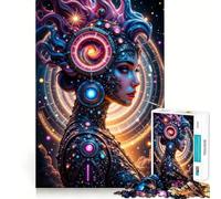 Puzzle pour Adultes 1000 pièces Oracle céleste Pièces découpées nettes Jeu de réflexion et de détente Décoration de Noël (50x75cm)
