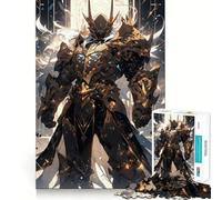 Puzzle pour Adultes 1000 pièces Paladin Céleste Illustration épurée et logique Jeu Amusant et Relaxant Cadeau apaisant pour Noël (38x26cm)