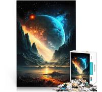 Puzzle pour Adultes 1000 pièces Paysage de la Vallée du Cosmos Jouets éducatifs d'apprentissage Une œuvre d'art 38x26cm