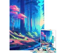 Puzzle pour Adultes 1000 pièces Peinture esthétique Activités Amusantes à la Maison Vacances à la Maison Tuer Le Temps Jeux Amusants pour Les 14 Ans et Plus (38x26cm)