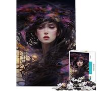 Puzzle pour Adultes 1000 pièces Peladira Le Maître des Ombres Puzzle 1000 pièces décoration intérieure Jouet Anti-Stress Divertissement Familial et soirée Jeux (38x26cm)