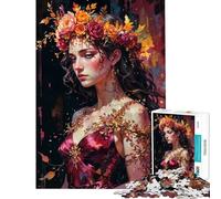 Puzzle pour Adultes 1000 pièces Perséphone︰ Le dernier murmure de l'automne Jeu de Puzzle Manuel Une œuvre d'art Cadeau Unique pour Un Anniversaire et Noël (Dimensions 38x52cm)