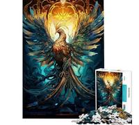 Puzzle pour Adultes 1000 pièces Phoenix Resurrected Un Jeu de réflexion Amusant et Humoristique pour Adolescents idéal comme Cadeau pour Les Amateurs de Jeux (Taille 38x26cm)