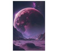 Puzzle pour Adultes 1000 Pièces Planet étoilery Sky Puzzles en Bois Créatifs-Jeu Pratique -Décoration Familiale （78×53cm）