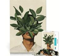 Puzzle pour Adultes 1000 pièces Portrait botanique Bords précis Jeu de réflexion Jeu Calme Cadeau d'anniversaire pour l'esprit (50x75cm)