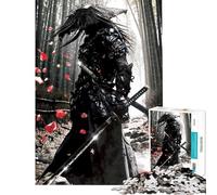 Puzzle pour Adultes 1000 pièces Predator Samurai Défi éducatif Décoration Parfaite Jeux familiaux Convient aux 14 Ans et Plus (50x75cm)