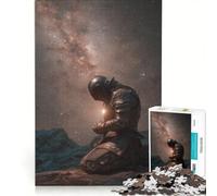 Puzzle pour Adultes 1000 pièces Prières du Chevalier Jeu de Construction défi à relever Collection d'artistes Beaux-Arts 50x75cm