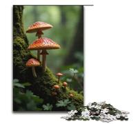 Puzzle pour Adultes 1000 pièces Puzzle Champignon Chaque pièce est Unique - Jeu Familial Stimulant et Amusant 1000 pièces (38 x 26 cm)