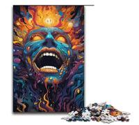 Puzzle pour Adultes 1000 pièces - Puzzle coloré et Fantastique - Dieu du Soleil - Chaque pièce est Unique - Jeu Familial Stimulant et Amusant - 1000 pièces (38 x 26 cm)