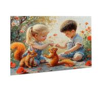 Puzzle pour Adultes 1000 pièces Puzzle Écureuil Enfant 75x50cm-Jeu éducatif-Puzzles Défiants Jeu éducatif, Puzzles pour Femmes, Cadeaux Hommes Décoration Maison-Activité Familiale Parfaite fr0-654