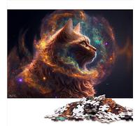 Puzzle pour Adultes 1000 pièces Puzzle en Bois de Chat Puzzles Difficiles et stimulants 1000 pièces 50x75 cm
