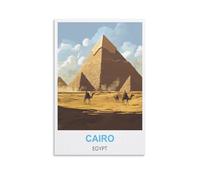 Puzzle pour Adultes 1000 pièces, Puzzle en Papier du Caire (Égypte) 1000 pièces, Jeu de détente pour Adultes, 70 x 50 cm