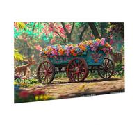 Puzzle pour adultes 1000 pièces puzzle Le Camion De Fleurs Animal 75x50cm-Jeu éducatif-Puzzles Défiants Jeu éducatif, Puzzles pour Femmes, Cadeaux Hommes Décoration-Activité Familiale Parfaite fr0-970
