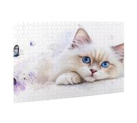 Puzzle pour Adultes 1000 Pièces Puzzle Papillon Le Chat 3 75 x 50 cm Jeu éducatif Puzzles Défiants Jeu éducatif, Puzzles Femmes, Cadeaux Hommes Décoration Maison Activité Familiale Parfaite K0F-222