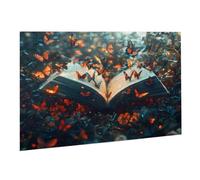 Puzzle pour Adultes 1000 Pièces Puzzle Papillon Livre 75 x 50 cm Jeu éducatif Puzzles Défiants Jeu éducatif, Puzzles pour Femmes, Cadeaux Hommes Décoration Maison Activité Familiale Parfaite K0F-332