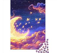 Puzzle pour Adultes 1000 Pièces, Puzzle Rectangulaire Créatif Ciel Nocturne, Puzzle en Papier, Puzzle 1000 Pièces (38x26cm)
