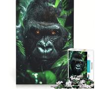 Puzzle pour Adultes 1000 pièces Regard du prédateur Jeu éducatif Difficile Cadeau Unique pour Un Anniversaire ou Noël 38x26cm