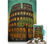 Puzzle pour Adultes 1000 pièces Résumé du Colisée de Rome Jouet éducatif intellectuel décompressant Bon Cadeau 38x26cm