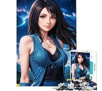 Puzzle pour Adultes 1000 pièces Rinoa Paysage Fantastique Difficile et Stimulant Jouet Difficile décoration Murale pour Les 14 Ans et Plus (38x26cm)