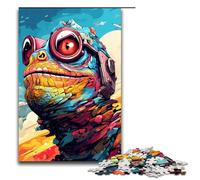 Puzzle pour Adultes 1000 pièces Robot Caméléon par SplattersLots de Puzzles épais et colorés Jeux Jouets Cadeau Convient pour la décoration de Bureau 75x50cm
