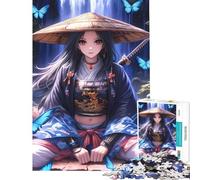 Puzzle pour Adultes 1000 pièces Samurai Guardian par The Jigsaw for Adults Jeu Familial Course de Vitesse Manuelle Cadeau Unique pour Anniversaire et Noël (Dimensions 75x50cm)