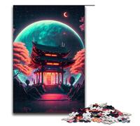 Puzzle pour Adultes 1000 pièces Sanctuaire Shinto Puzzle pour Adultes Puzzles en Bois Jeux de Famille Cadeaux d'anniversaire de Noël 1000 PCS