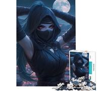Puzzle pour Adultes 1000 pièces Shadowed Assassin Impossible Game Jeu éducatif et ludique Cadeau d'anniversaire découpe de précision (Taille 38x26cm)