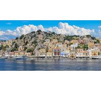 Puzzle pour Adultes 1000 pièces Simi Île Grecque Égée Douze îles 38x26CM