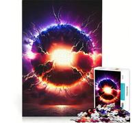 Puzzle pour Adultes 1000 pièces Soleil éclatant et Lumineux Jouet éducatif difficulté Difficile liste de souhaits avec Le Père Noël 38x26cm