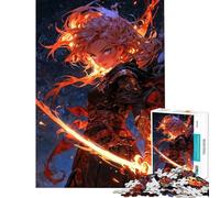 Puzzle pour Adultes 1000 pièces Sorcière déchaînée Puzzle 1000 pièces à Monter soi-même Un Jeu Stimulant et Amusant pour Toute la Famille (38x26cm)