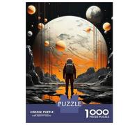 Puzzle pour Adultes 1000 Pièces Space Exploration Adventure -3 Puzzle pour Adolescents pour S'amuser en Famille, Défi Éducatif, Cadeau d'anniversaire Unique 38x26cm/1000pcs