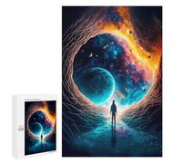 Puzzle pour adultes 1000 pièces Space Portal Level 7 puzzles pour adolescents Jeu d'ingéniosité analyse et logique 1000 pièces