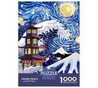 Puzzle pour Adultes 1000 Pièces Stary Wave RubyArt Puzzles pour Adultes Analyse Et Logique Entraînez Votre Cerveau Et Votre Dextérité Jeu Intellectuel 70x50cm/1000pcs