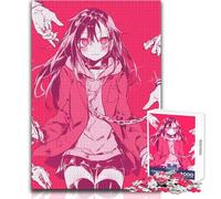 Puzzle pour Adultes 1000 pièces, thème Anime, Fille enchaînée, Jeu éducatif Familial, Dimensions 38x26cm