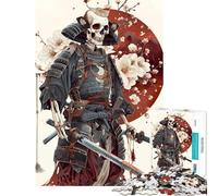 Puzzle pour Adultes 1000 pièces thème Japonais Sakura Ronin défi éducatif Difficile Jouet de décoration Murale à partir de 14 Ans (50x75cm)