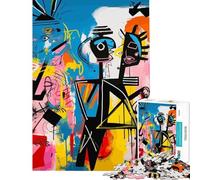 Puzzle pour Adultes 1000 pièces thème Troisième Roue Art Difficile et Stimulant Jeu d'analyse et de logique décoration Murale Convient aux 14 Ans et Plus 38x52cm