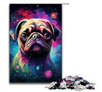 Puzzle pour Adultes 1000 pièces Un Chien glorieux Puzzle pour Jeu éducatif Défi Jouet Décoration intérieure Unique et Cadeaux 75x50cm